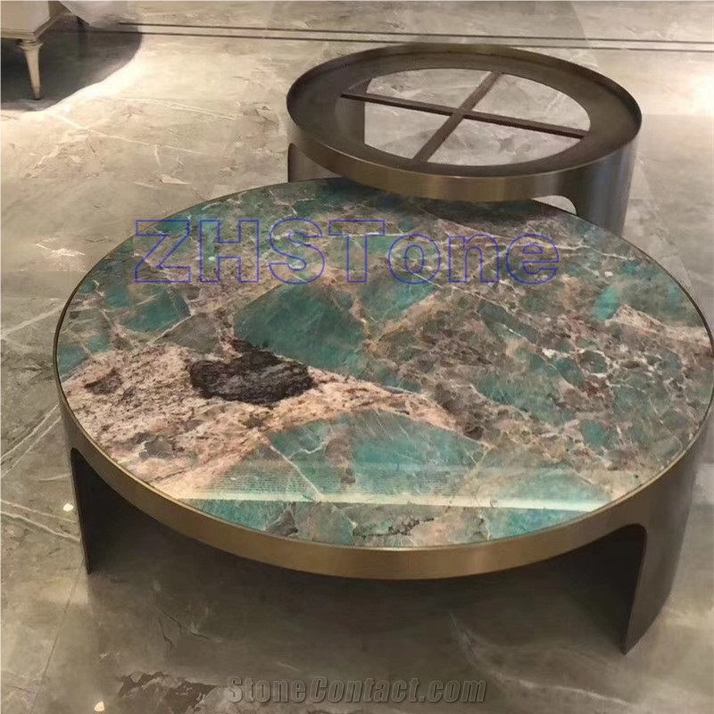 Amazon Green Granite,Verde Amazonas Granite Table