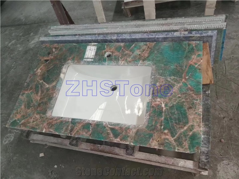 Amazon Green Granite,Verde Amazonas Granite Table