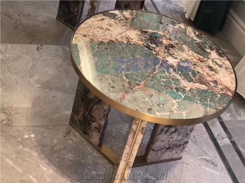 Amazon Green Granite,Verde Amazonas Granite Table