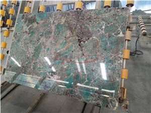 Amazon Green Quartzite Honeycomb Panels