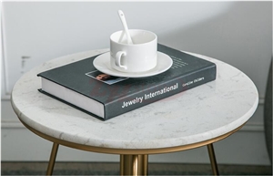 Ariston White Marble Teatable Nordic Furniture Ariston White Marble Teatable Nordic Furniture