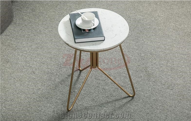 Ariston White Marble Teatable Nordic Furniture