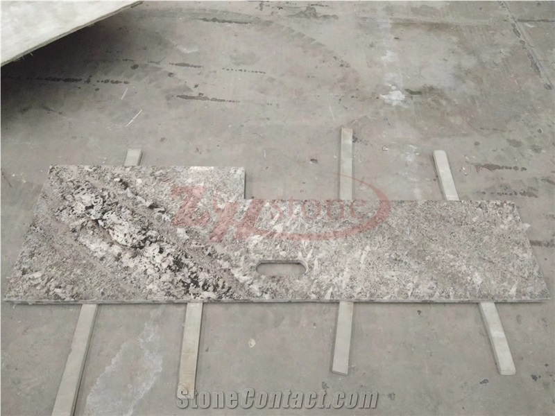 Bianco Antico Granite Kitchen Countertop