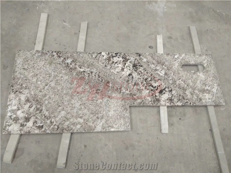 Bianco Antico Granite Kitchen Countertop