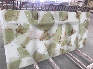 Bianco Statuario Marble Honeycomb Tabletop