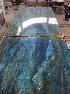 Blue Fantasy ,Ocean Blue Granite Slab
