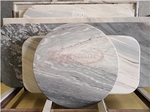 Blue Marble Round Tabletop ,Cafe Tabletop