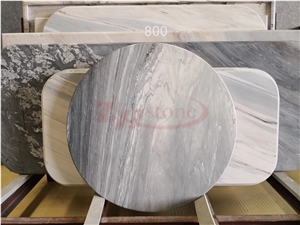 Blue Marble Round Tabletop ,Cafe Tabletop