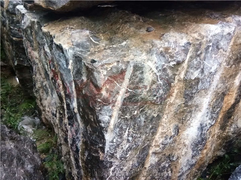 Brown Gold, Imperial Brown Gold Marble Blocks