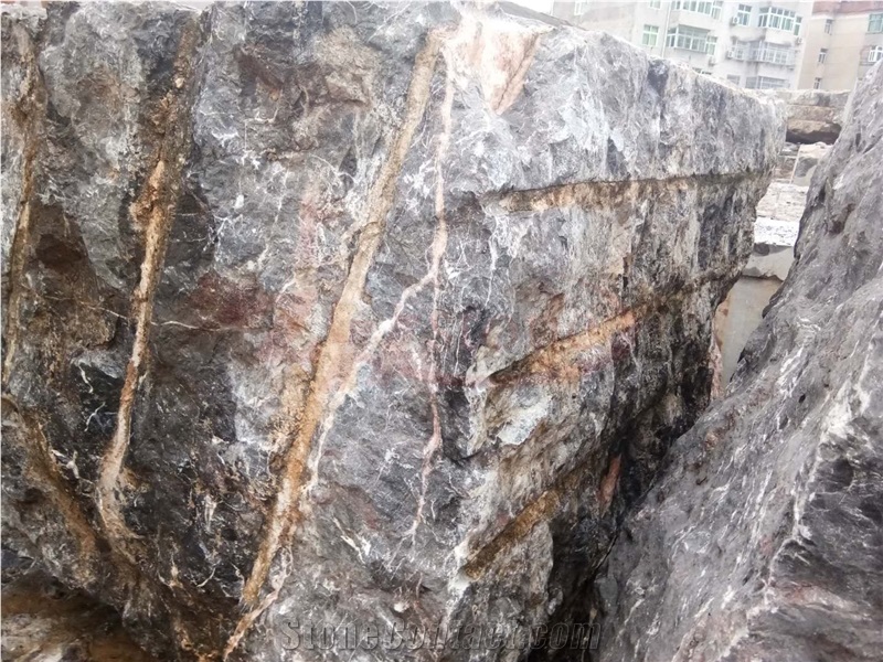 Brown Gold, Imperial Brown Gold Marble Blocks