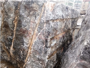 Brown Gold, Imperial Brown Gold Marble Blocks