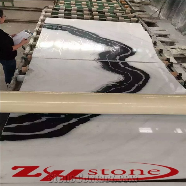 China Panda White Marble Block