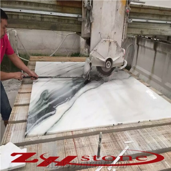 China Panda White Marble Block