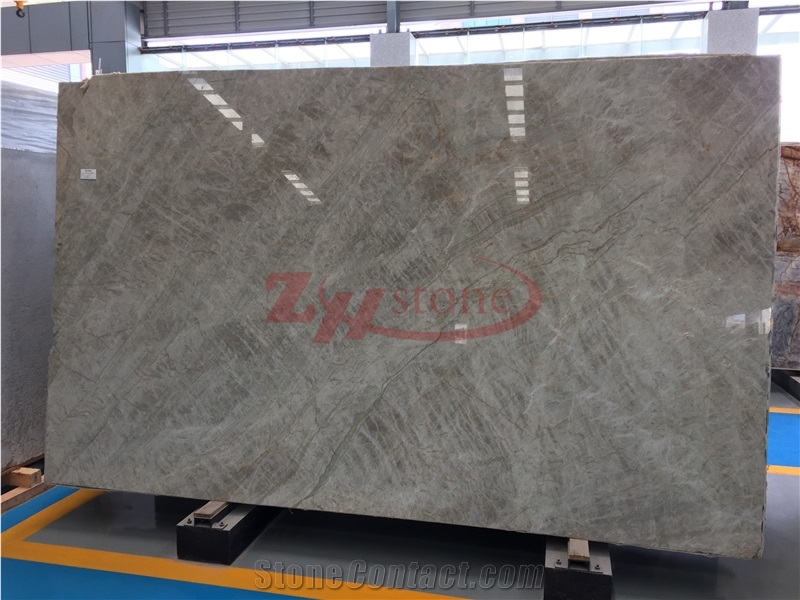 Luce Di Luna, Luce Di Luna White Quartzite Slab