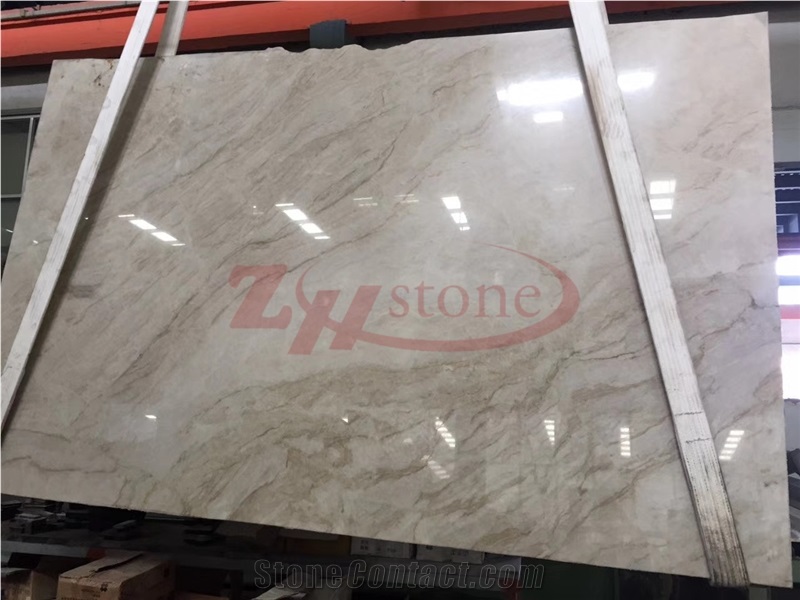 Luce Di Luna, Luce Di Luna White Quartzite Slab