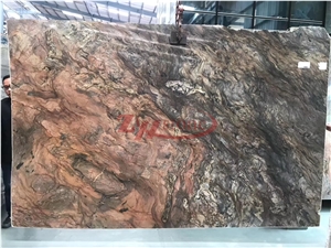 Multicolor Fusion Quartzite Slab