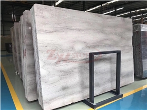New Kenya Light Grey Marble Slab