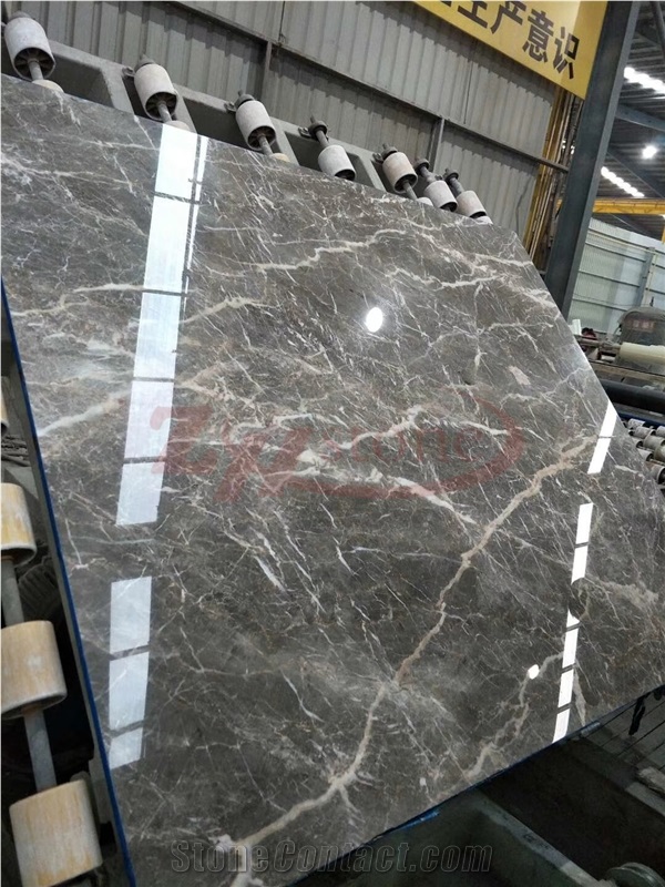 Pascal Gray Marble ,New Fior Di Pesco Marble Slabs