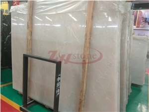 Pure Royal White Onyx Slabs Building Materials