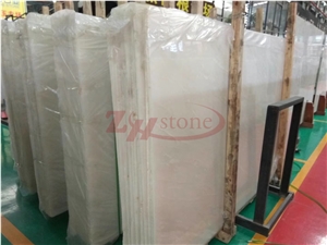 Pure Royal White Onyx Slabs Building Materials