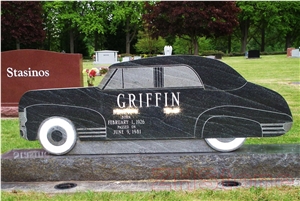 Tree Design Multicolor Granite Single Monument