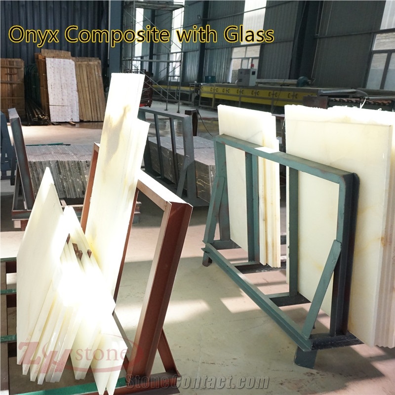 White Cristallo Quartzite Honeycomb Panels