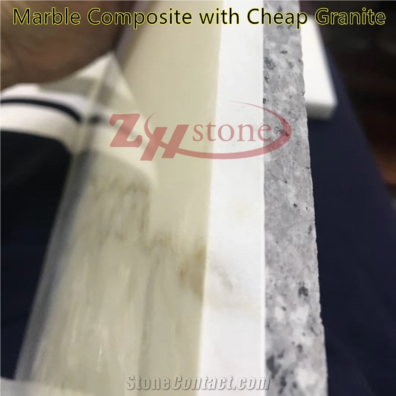 White Cristallo Quartzite Honeycomb Panels
