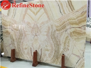 China Book Match Red Dragon Onyx Slabs