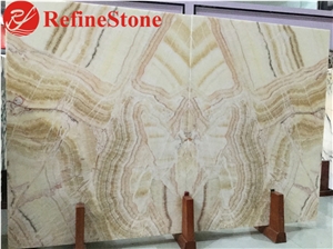 China Book Match Red Dragon Onyx Slabs
