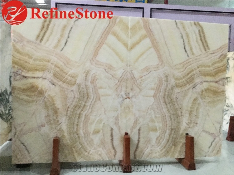 China Book Match Red Dragon Onyx Slabs