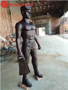 China Supplier Bronze Solider Statue