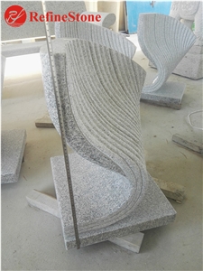 Modern Design Abstract Granite Book Sculpture