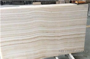 Tiger White Onyx/ White Onyx with Straight Veins