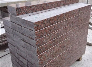 Maple Red Granite Kerbstone