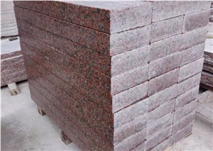 Maple Red Granite Kerbstone