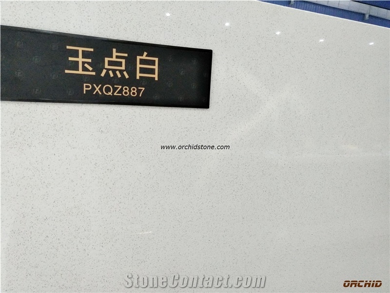 Star White Quartz Stone Slabs & Tile,Solid Surface
