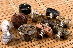 Black Galaxy Granite Knob and Pull and Handle,Furniture Handle