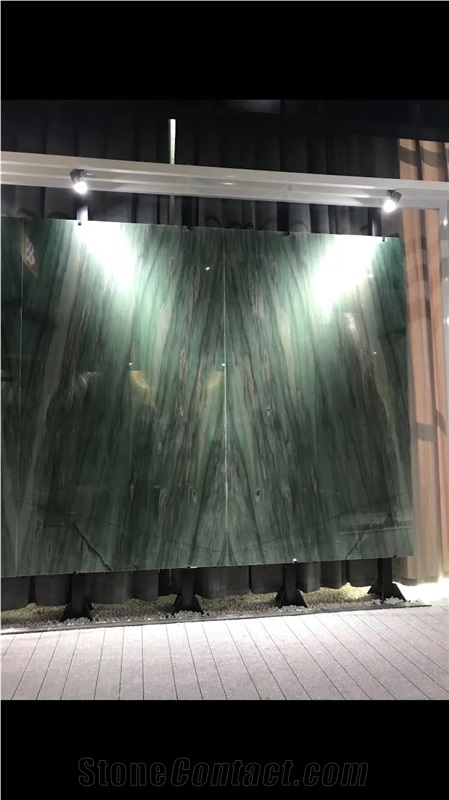 Bookmatch Botanic Bordeaux Quartzite Slabs