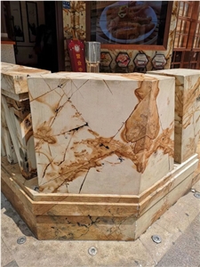 Brazil Quartz Roma Imperial Blue Roma Quartz Slab