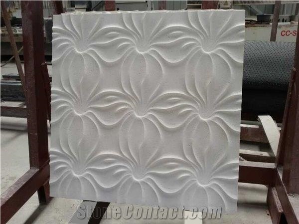 Custom Carving Art Works 3d Moca Crema Limestone