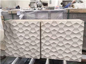 Custom Carving Art Works 3d Moca Crema Limestone