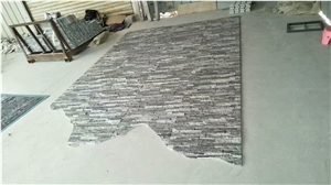 Dark Grey Culture Stone Ledge Stone Veneer Decor