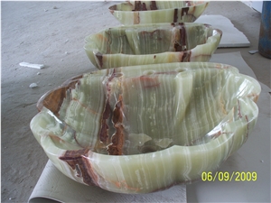 Green Onyx Shell Sink Shell Wash Basin Green Onyx Shell Sink Shell Wash Basin