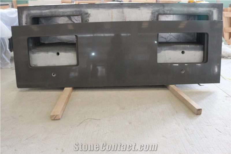Grey Quartz Kitchen Countertop,Kitchen Worktops