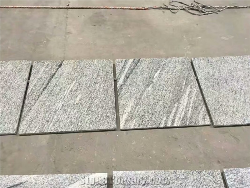 Grey Vein Granite Floor Paving Wall Cladding Tile