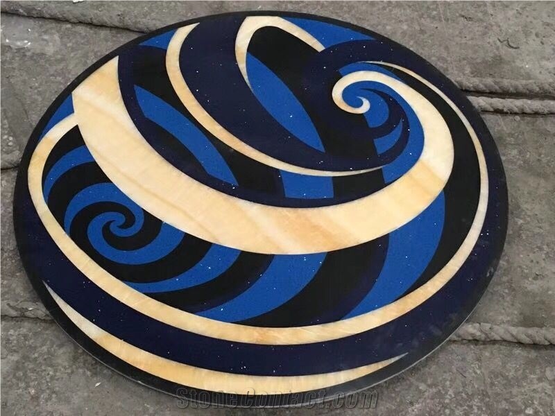 Marble Waterjet Medallion Floor Round Medallions