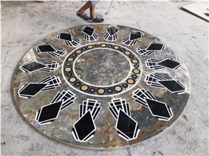 Round Onyx Medallions Brown Onyx Waterjet Round Onyx Medallions Brown Onyx Waterjet