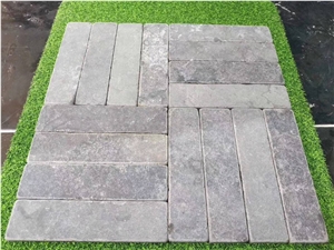Tumbled Andesite Tile Flooring Frence Pattern Ston