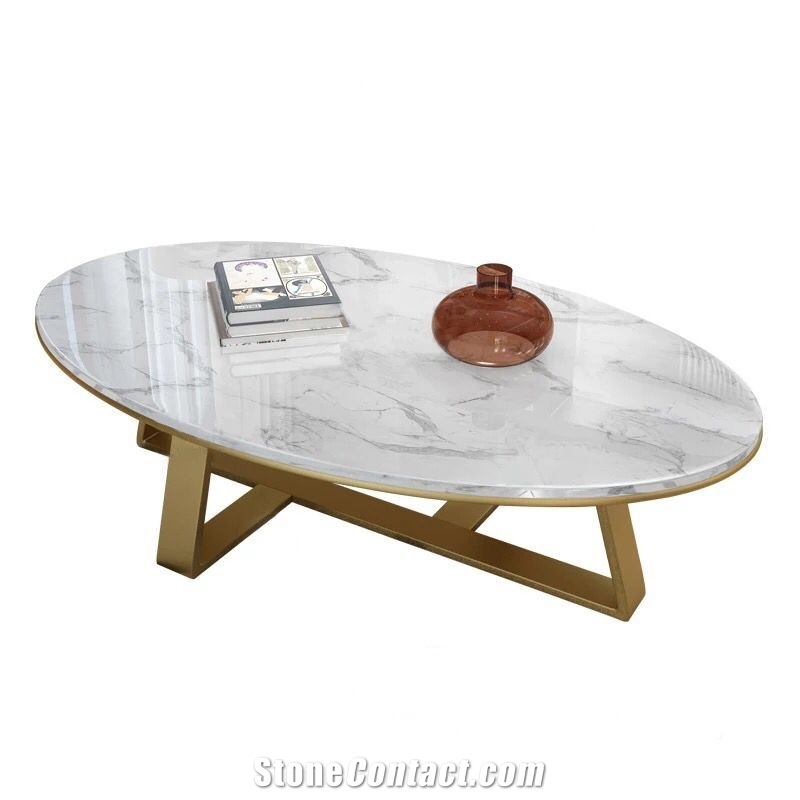 White Marble Coffee Table Tea Table Cafe Table