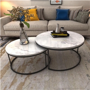 White Marble Coffee Table Tea Table Cafe Table